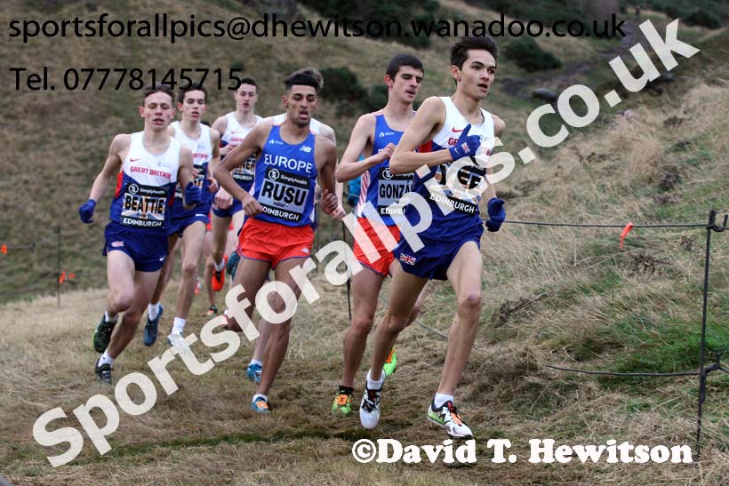 Junior mens Great Edinburgh Cross Country, 2017 Great Edinburgh Cross Country. Photo: David T. Hewitson/Sports for All PIcs